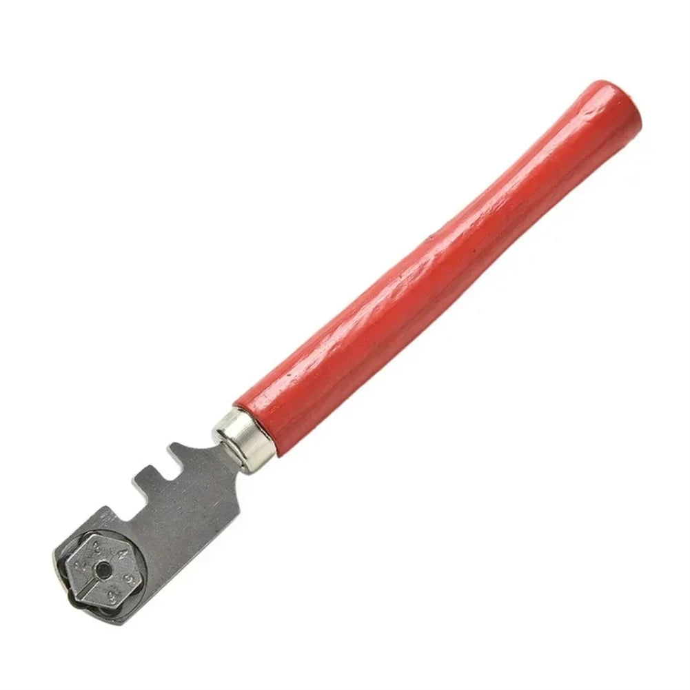 Cutting 6-12mm Glass Cutter Glass Cutter For Householdcutting Work Handle Material Wood Iron Durable
