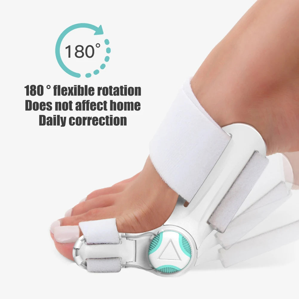 Adjustable Bunion Corrector Splint Toe Straightener with Knob Hallux Valgus Correcteur bunion Orthopedic Pedicure Care for Toe