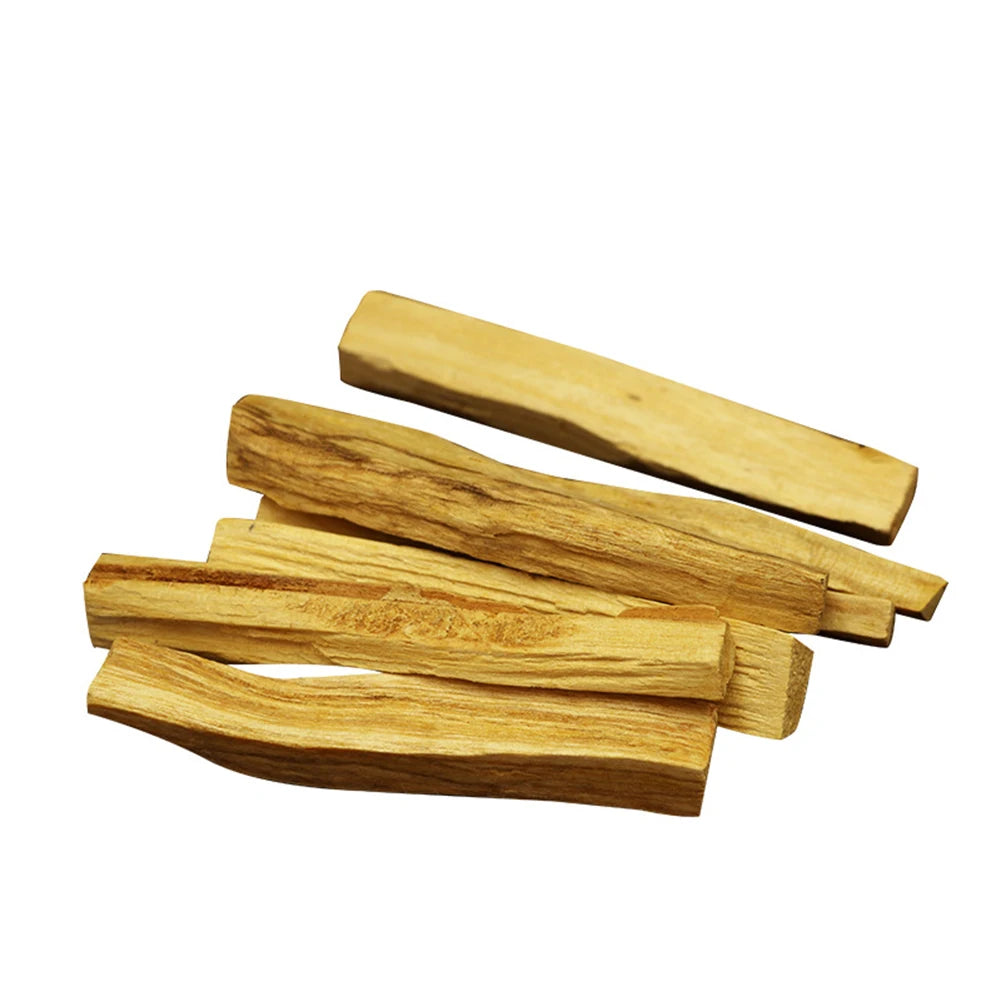 5-50Pcs Palo Santo Scented Aroma Sticks Natural Crude Wood Strips Room Fragrance Strip Peru Flavor Yoga Healing for Purifying