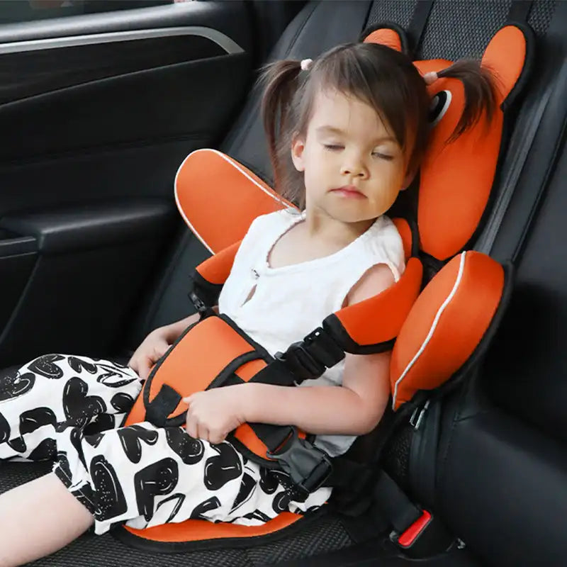 Child Safety Seat Mat for 6 Months To 12 Years Old Breathable Chairs Mats Baby Car Seat Cushion Adjustable Stroller Seat Pad