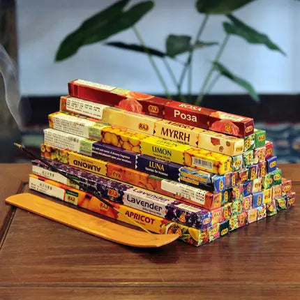 8pcs India Stick Incenses White Sage Sandalwood Natural Household Indoor Clean Air Indian Incense Sticks Yoga Buddhism 22cm