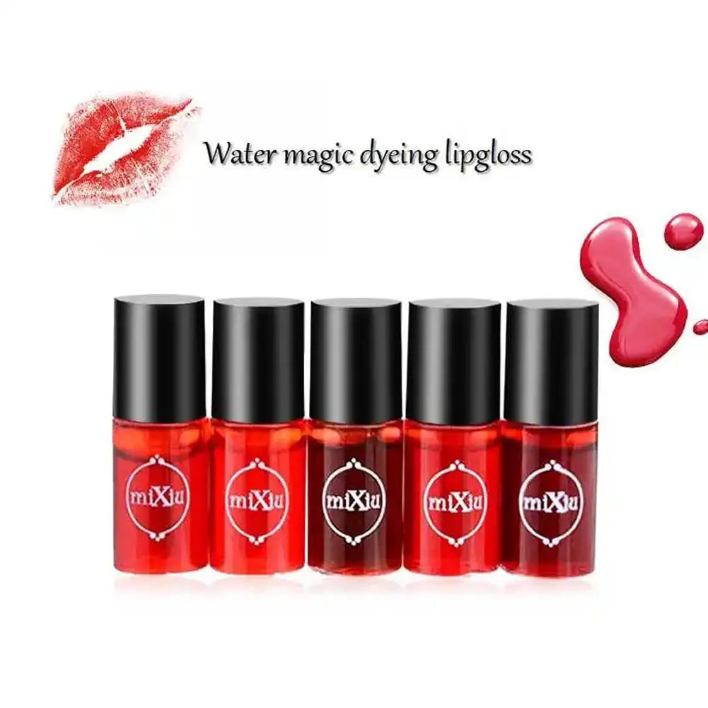 Long Lasting Glaze Tint Matte Lip Gloss Juice Stain Waterproof Cosmetic Liquid Lipstick Cup Velvet Non-stick Makeup H0m7