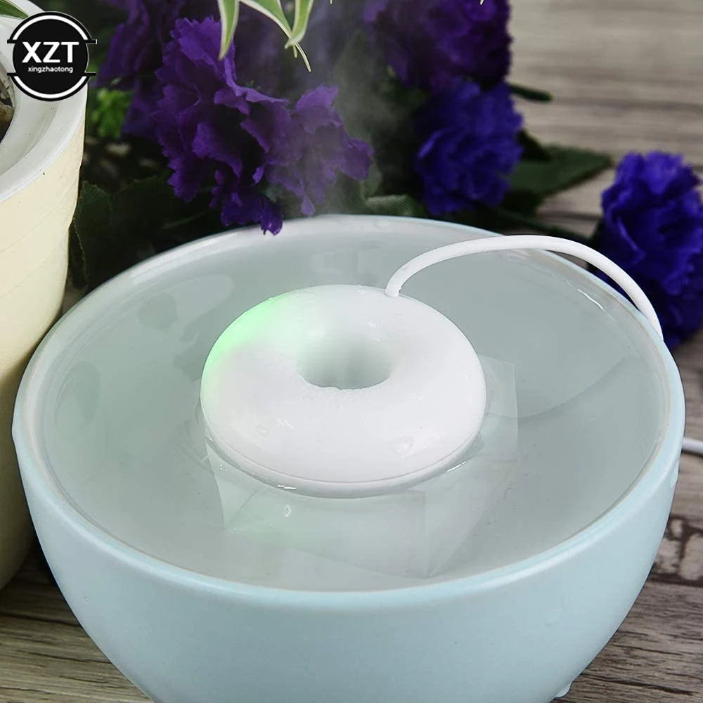 Cute Portable Mini UFO Negative Ion Humidifier USB Air Humidifier Purifier Aroma Diffuser Steam for Home Purifier Diffuser Steam