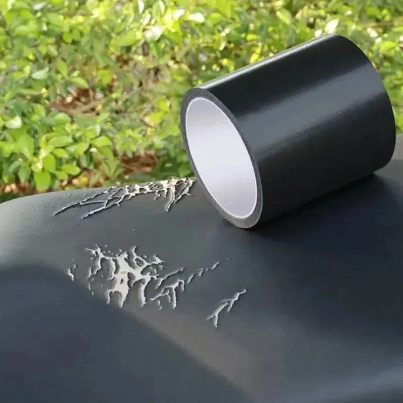 Cloth Base Tape High Viscosity Multifunctional Seat Cushion Sofa Chair Black Leather Repair Waterproof Tape