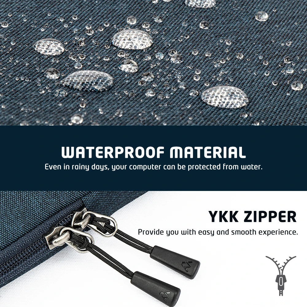Laptop Tablet Sleeve Pouch 13-14.2 Inch Bag For Macbook Air Pro Ipad Notebook Carring Case Slim Computer Zipper Sleeve Women Men
