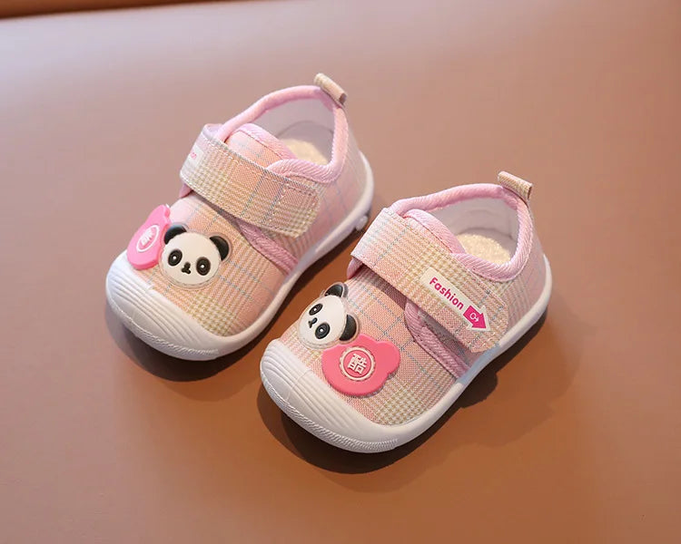 Baby Casual Shoes Breathable Canvas Shoes Infant Baby Girls Boys Soft Bottom Anti Slip First Walkers Toddler Sneakers Prewalker