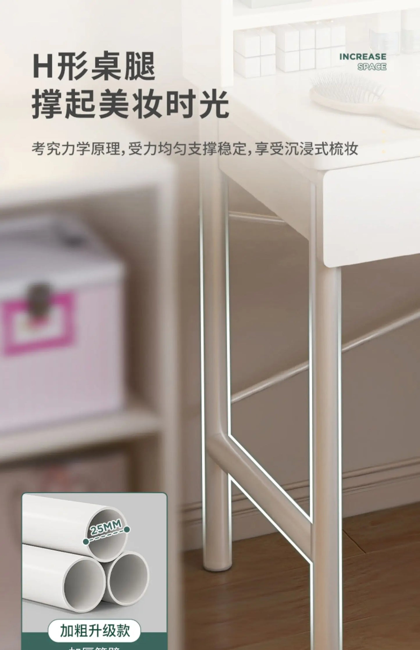 Storage Lacquer Dressing Table Container Items Cabinet Classic Dressing Table Girl Organizers Mdf Penteadeira Dressers Bedroom