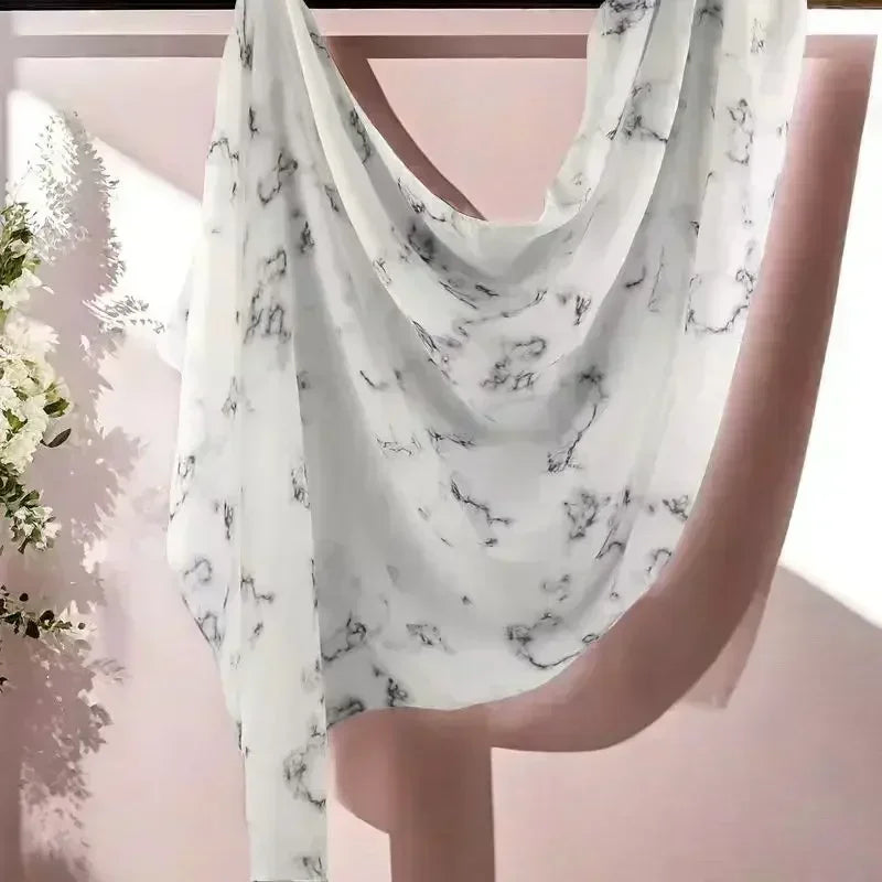 Hot-selling Muslim Premium Modal Ombre Hijab Tudung Cotton Watercolour Modal Shawl Hijab Muslim Women Scarf 180*80cm