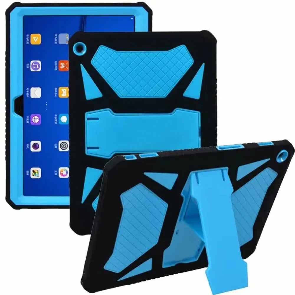 For Huawei MediaPad M3 Lite 10 Case Rugged SIlicone Shokproof Cover Stand Tablet Shell For Huawei M3 Lite 10 BAH-W09/AL00 10.1"