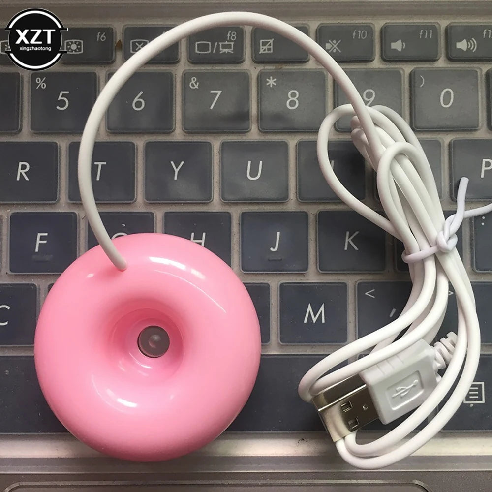Cute Portable Mini UFO Negative Ion Humidifier USB Air Humidifier Purifier Aroma Diffuser Steam for Home Purifier Diffuser Steam