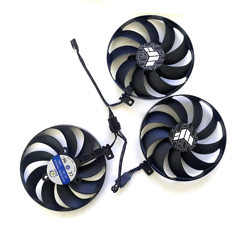 3PCS NEW CF9010U12D 12V 0.45A Fan RTX3080 For ASUS GeForce RTX 3060 Ti 3070 3080 3090 TUF OC GAMING Graphic Card Cooling Fan