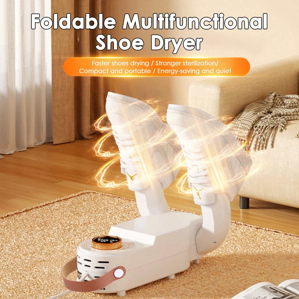 Electric Shoe Dryer Boot Warmer Shoe UV Foot Boot Dryer Eliminate Odor Fast Drying Boot Deodorizer Multifunction Socks Dryer