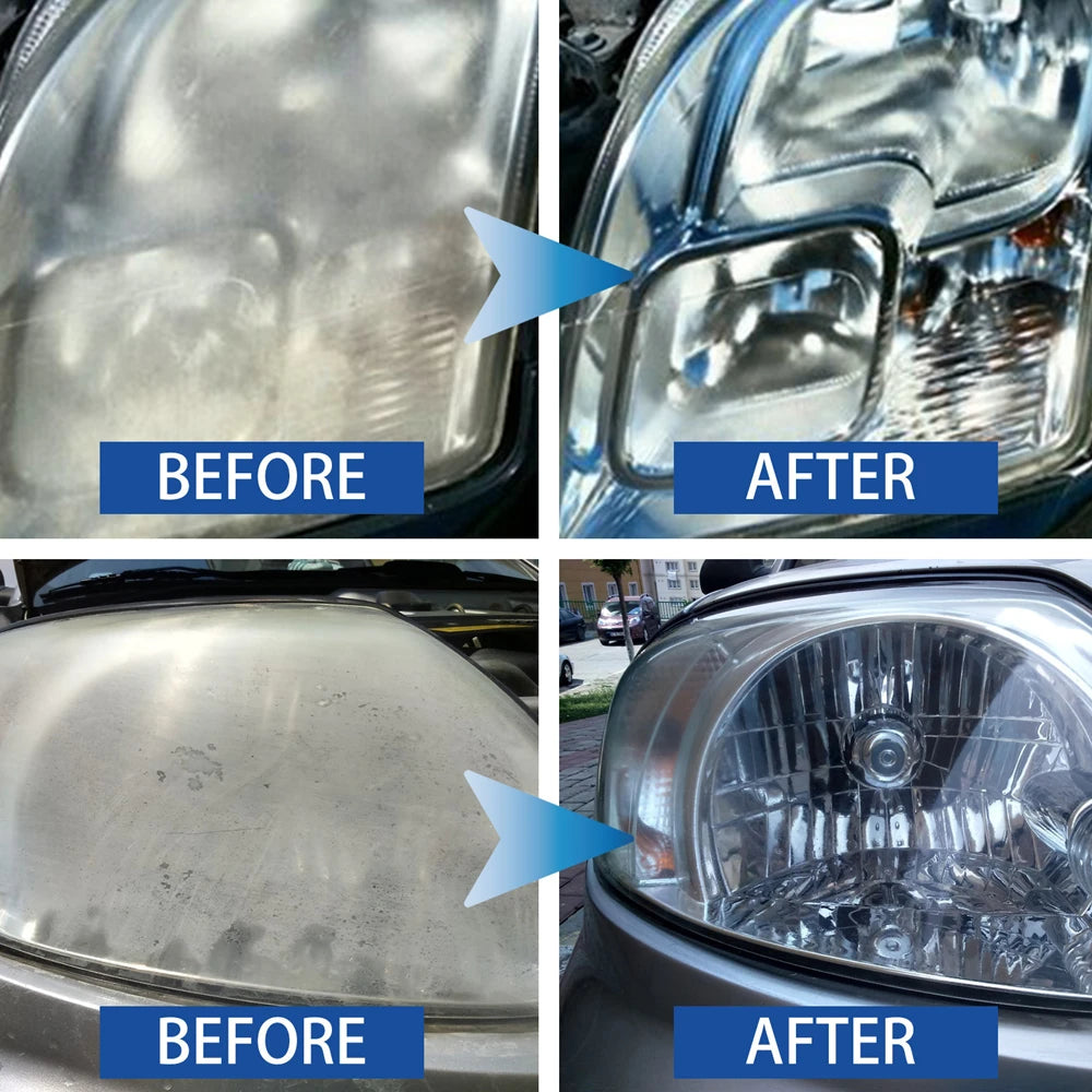 Car Headlight Renovation Kit Headlights Washer Light Restoration Fumigation Chemicals Car Cleaning Kit Automotive Polishing