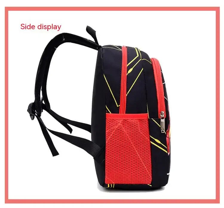 Children schoolbag spider backpack weight-reducing kindergarten Iron Man backpack cartoon large capacity boys and girls backpack