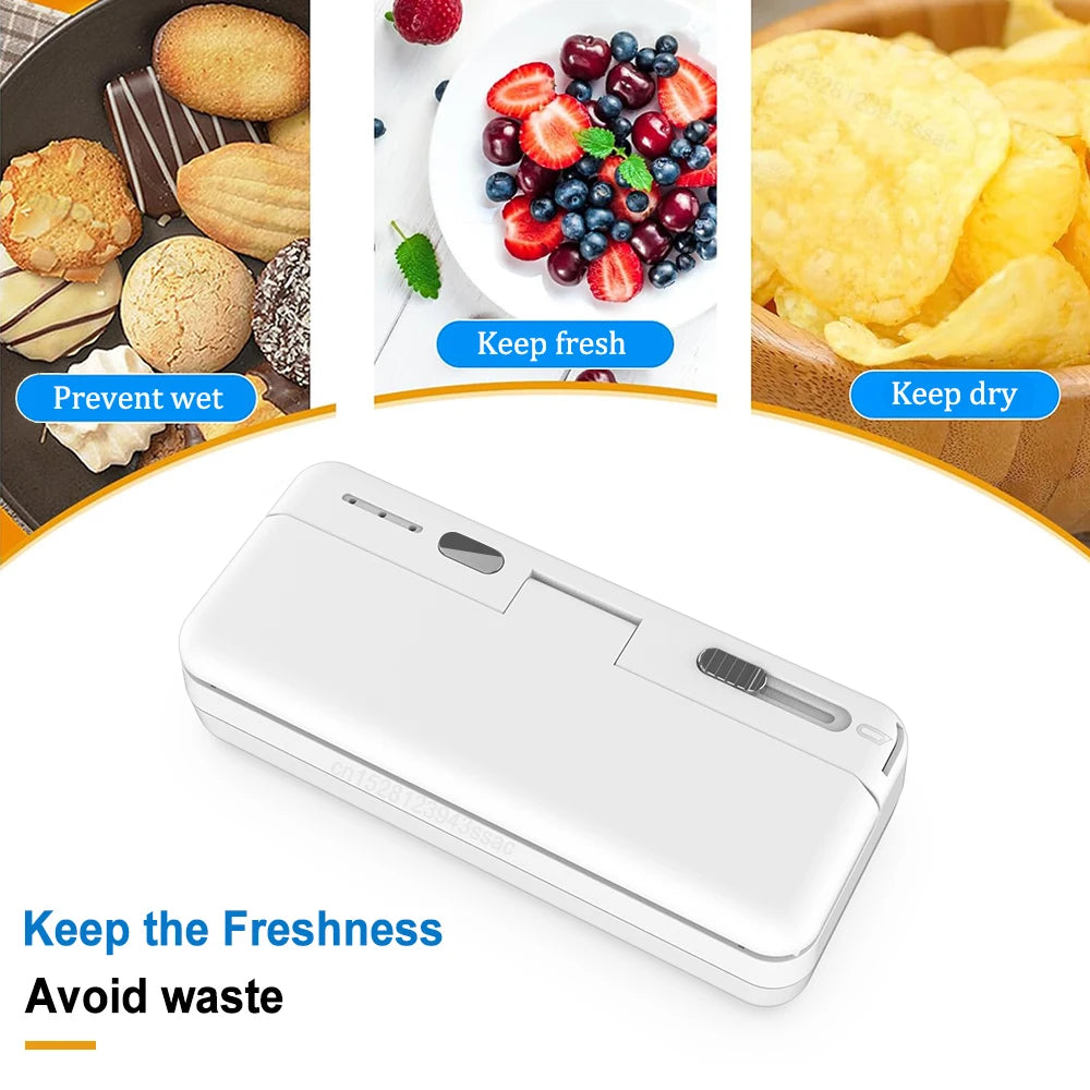 Sealing Heater Plastics Bag Sealing Machine Mini Portable Thermal Sealer For Food Handheld Plastic Bag Sealants