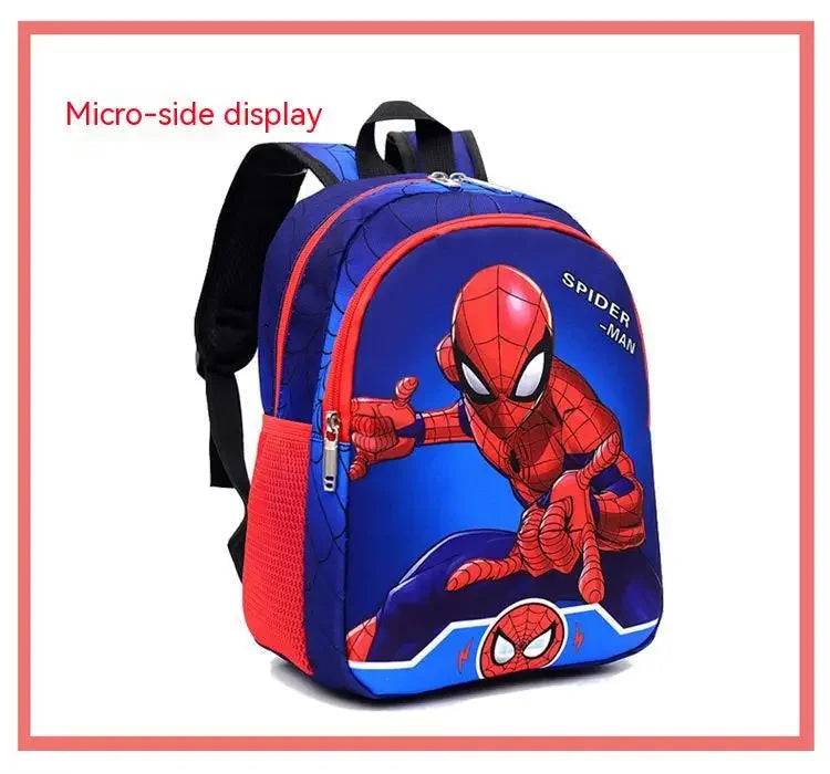 Children schoolbag spider backpack weight-reducing kindergarten Iron Man backpack cartoon large capacity boys and girls backpack