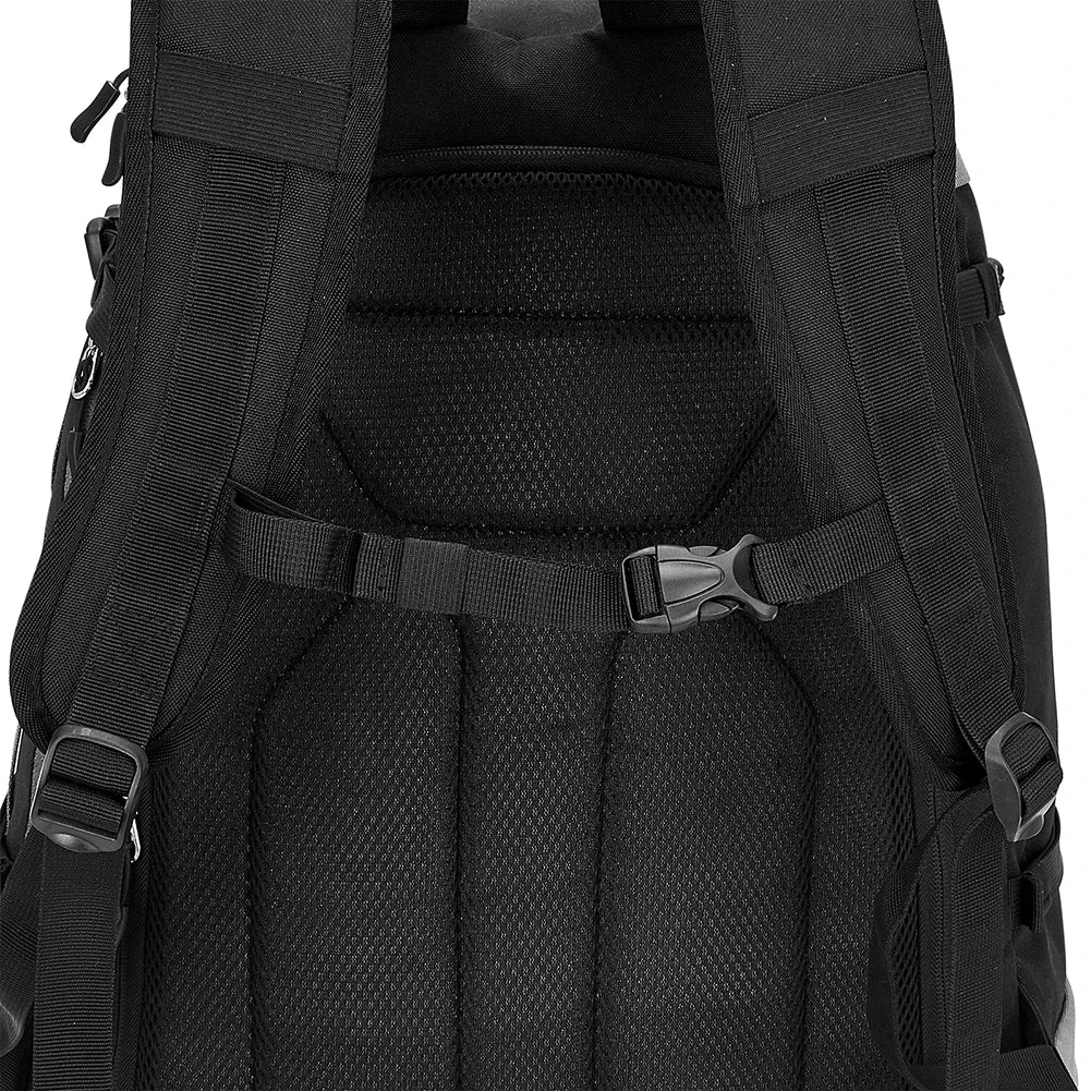 65L Ski Boot Travel Backpack Large Capacity Ski Boot Bag Durable Storage Backpack For Ski Helmet Goggles Snowboard 21x15x13 In