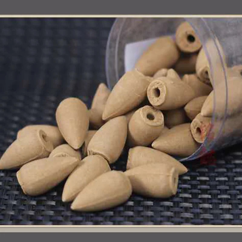Household Natural Reflux Tower Incense Tea Smoke Backflow Incense Gourd Burner Fragrant Reflux Aromatherapy Cones Yoga Meditatio