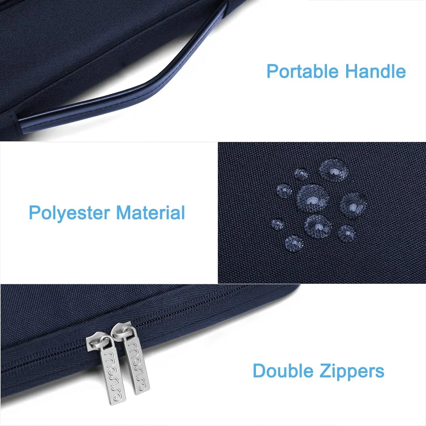 Protective Laptop Sleeve Handbag for Macbook Pro Air 13 13.3 14 15 15.6 16 inch Asus HP Dell Notebook Carrying Case Men Women