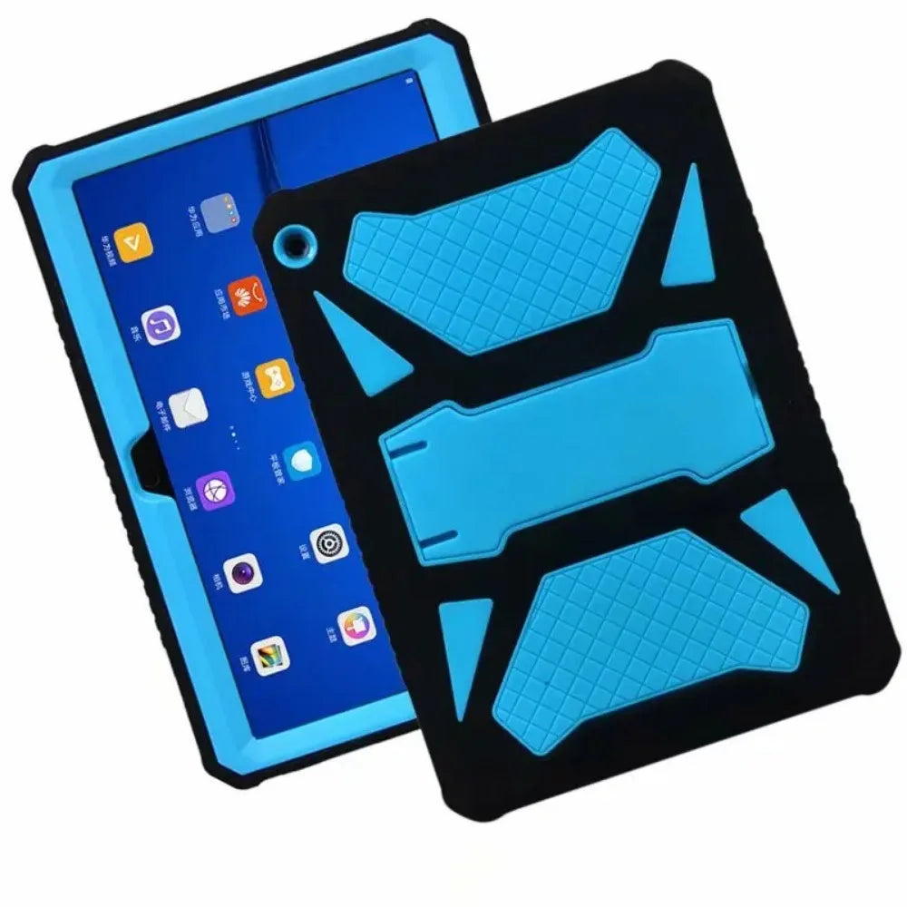 For Huawei MediaPad M3 Lite 10 Case Rugged SIlicone Shokproof Cover Stand Tablet Shell For Huawei M3 Lite 10 BAH-W09/AL00 10.1"