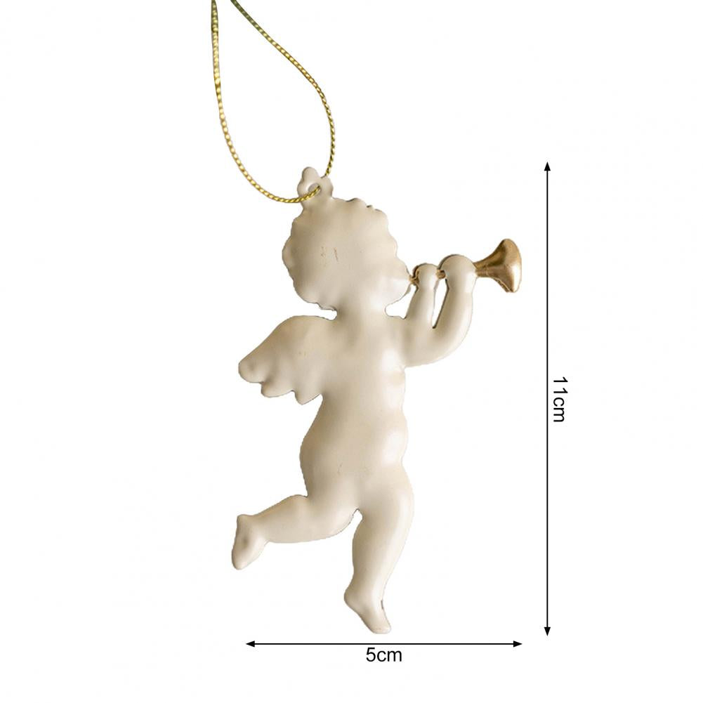 Christmas Pendant Exquisite Santa Claus Soldier Angel Shape Xmas Tree Hanging Ornaments for Festive Decoration
