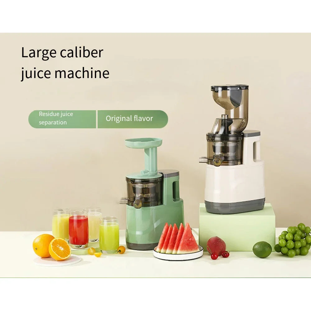 Houselin Slow Cold Press Juicer Machines Vegetable and Fruit, 500W Slow Masticating Juicer Machines with 7-inch Large Feed Chute
