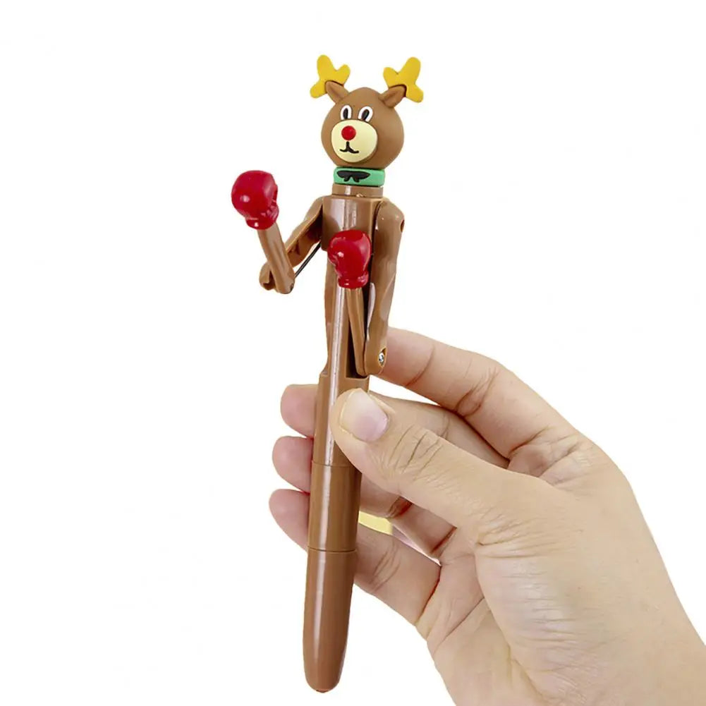 Cartoon Boxing Pen Lightweight Writing Tool Decompression Boxing Pen with Ultra-fine Point for Writing Cartoon Shape for Stress
