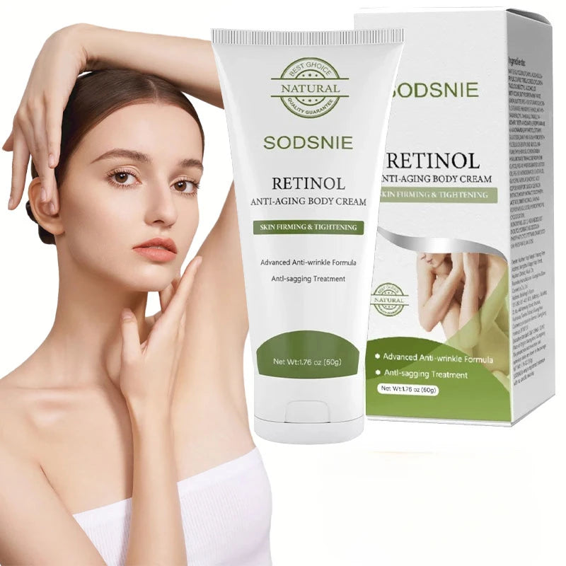 Retinol Postpartum Anti-Wrinkle Cream Anti-Aging Body Anti-Cellulite Care Improve Sagging Skin Repairing Firming Whitening Cream