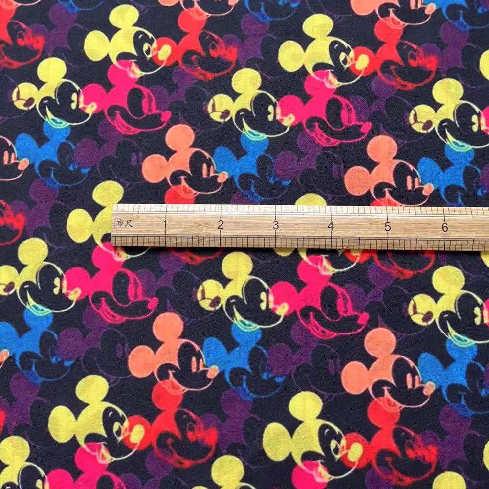 disney fabric 140x50CM Cartoon cotton fabric Patchwork Tissue Kid Home Textile Sewing Doll Dress Curtain Polyester cotton Fabric