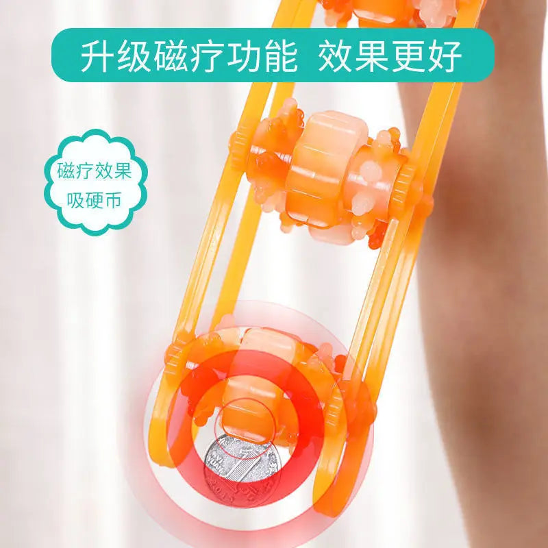 Back Massager Rollers Rope for Back and Neck Manual Massage with Muscle Recovery Massage Tools Relaxation Relief Stress Массажер