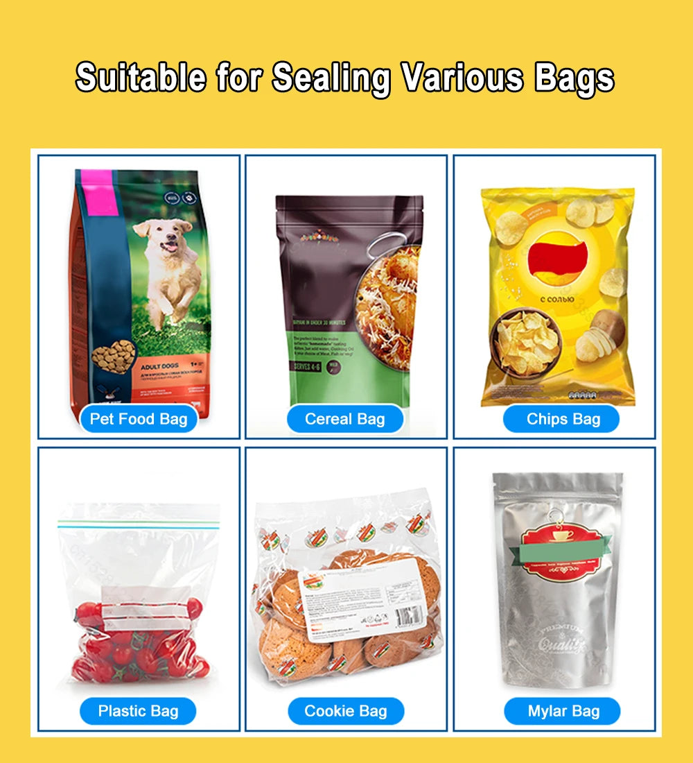 Sealing Heater Plastics Bag Sealing Machine Mini Portable Thermal Sealer For Food Handheld Plastic Bag Sealants