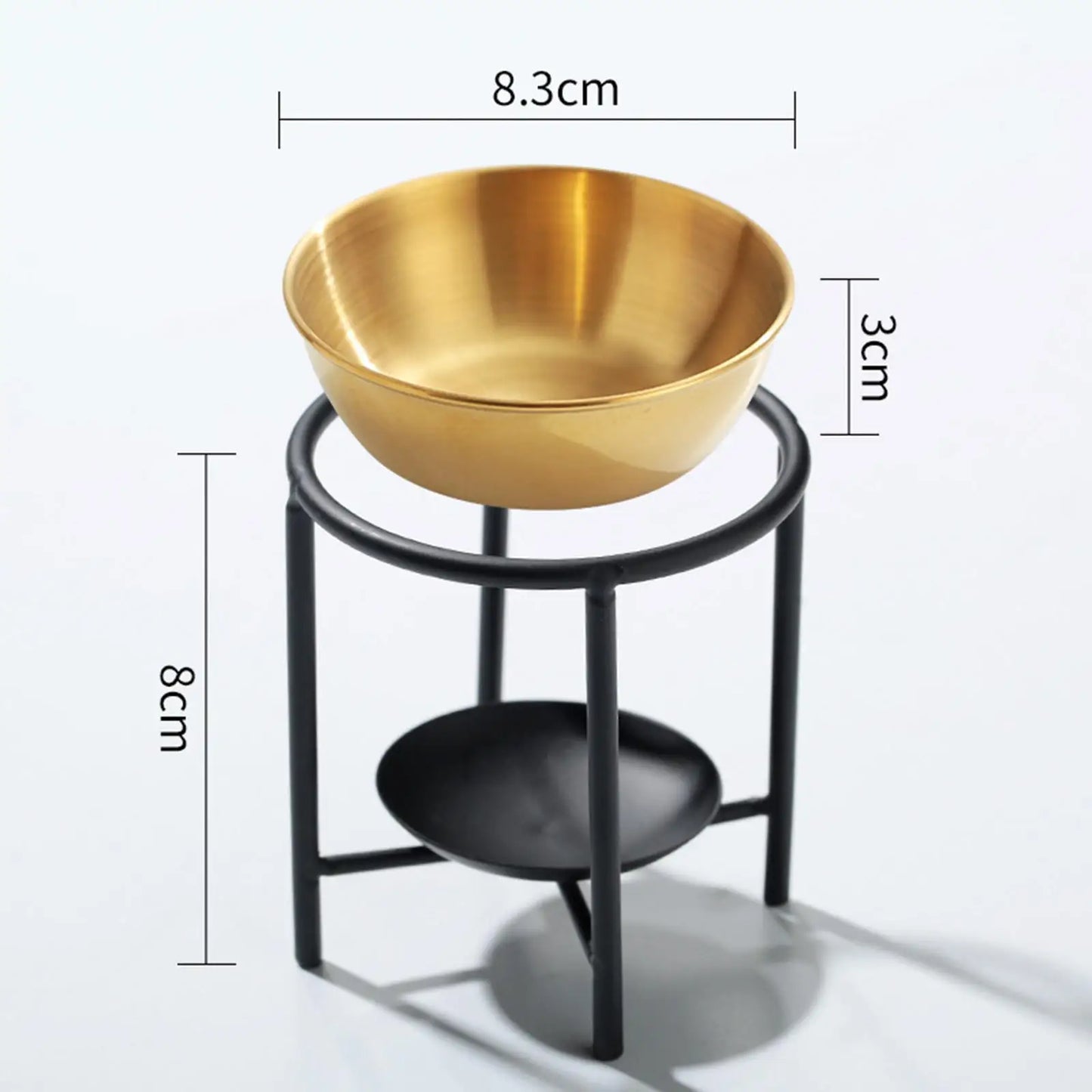 Essential Oil Burner Decorative Essential Oil Diffuser Wax Melt Burner Fragrance for Yoga Valentines Day Restaurant Office