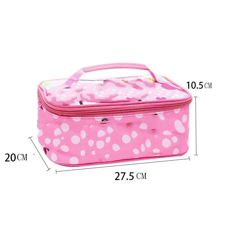 Disney cartoon frozen cars avenger Spider-Man cute lunch box bag kitty handbag Outdoor tote bag
