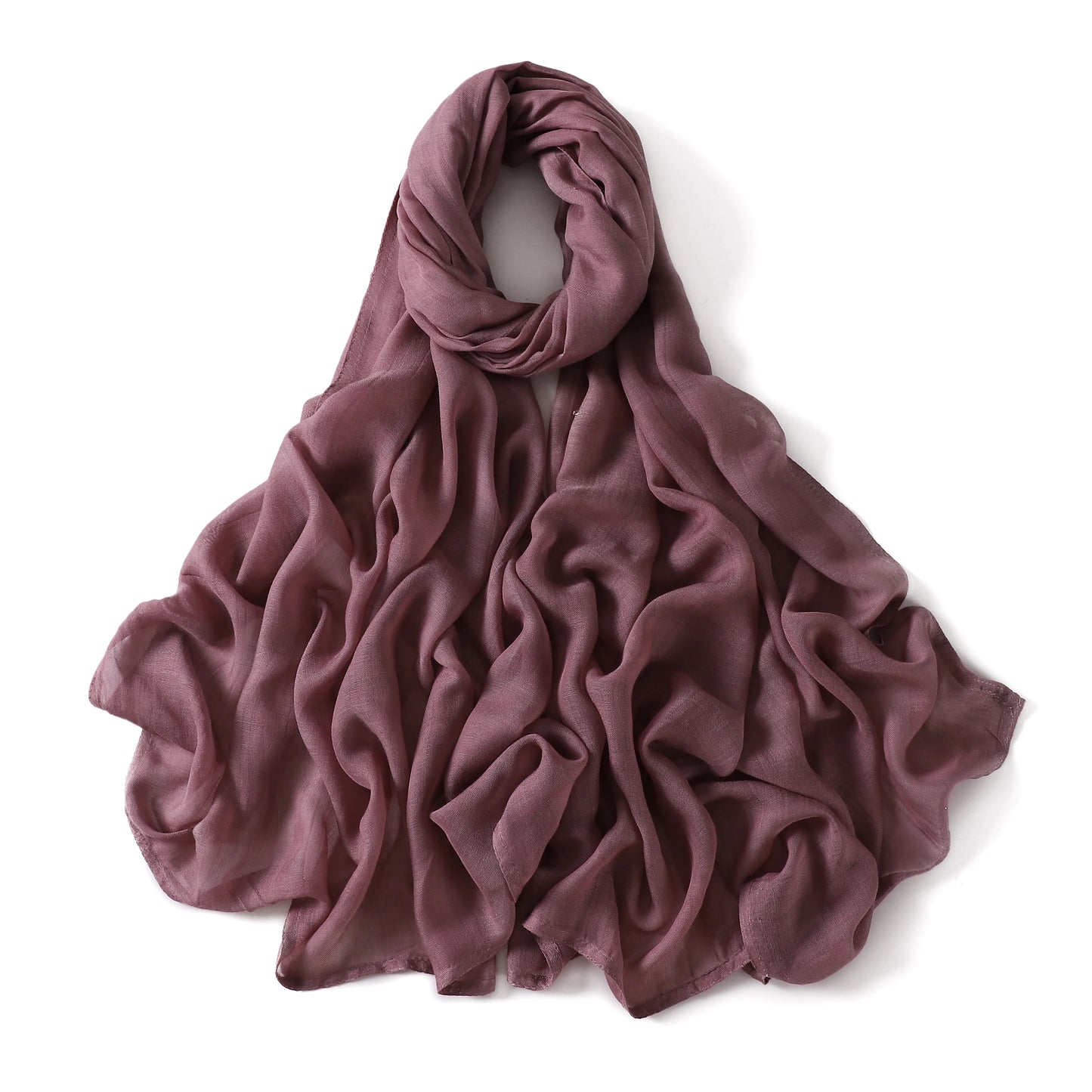 Cotton Rayon Hijabs Scarf Solid Headscarf Wraps Big Size Plain Long Shawls Muslim Women Hijab Islamic Turban Headbands Foulard