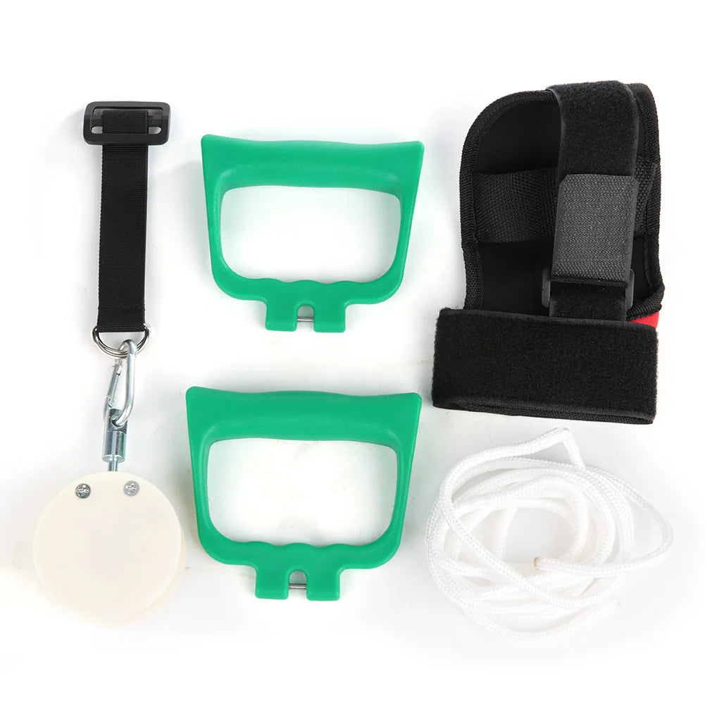 Shoulder Rehabilitation Training Kit Exercise Pulley Trainer Tool Home Use Arm Rehabilitation Training Equipment Kit Elderly