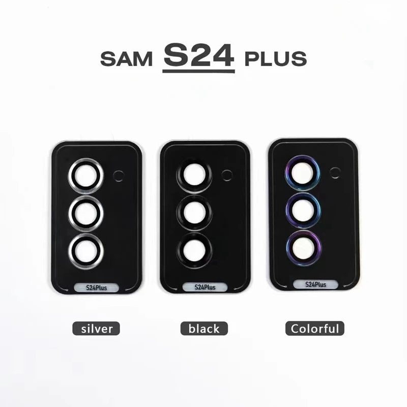 For Samsung Galaxy S24ultra S24+ s24 Camera Protector Metal Ring Lens Glass for galaxy S23 ultra S23+ FE Back lens Cap Cover