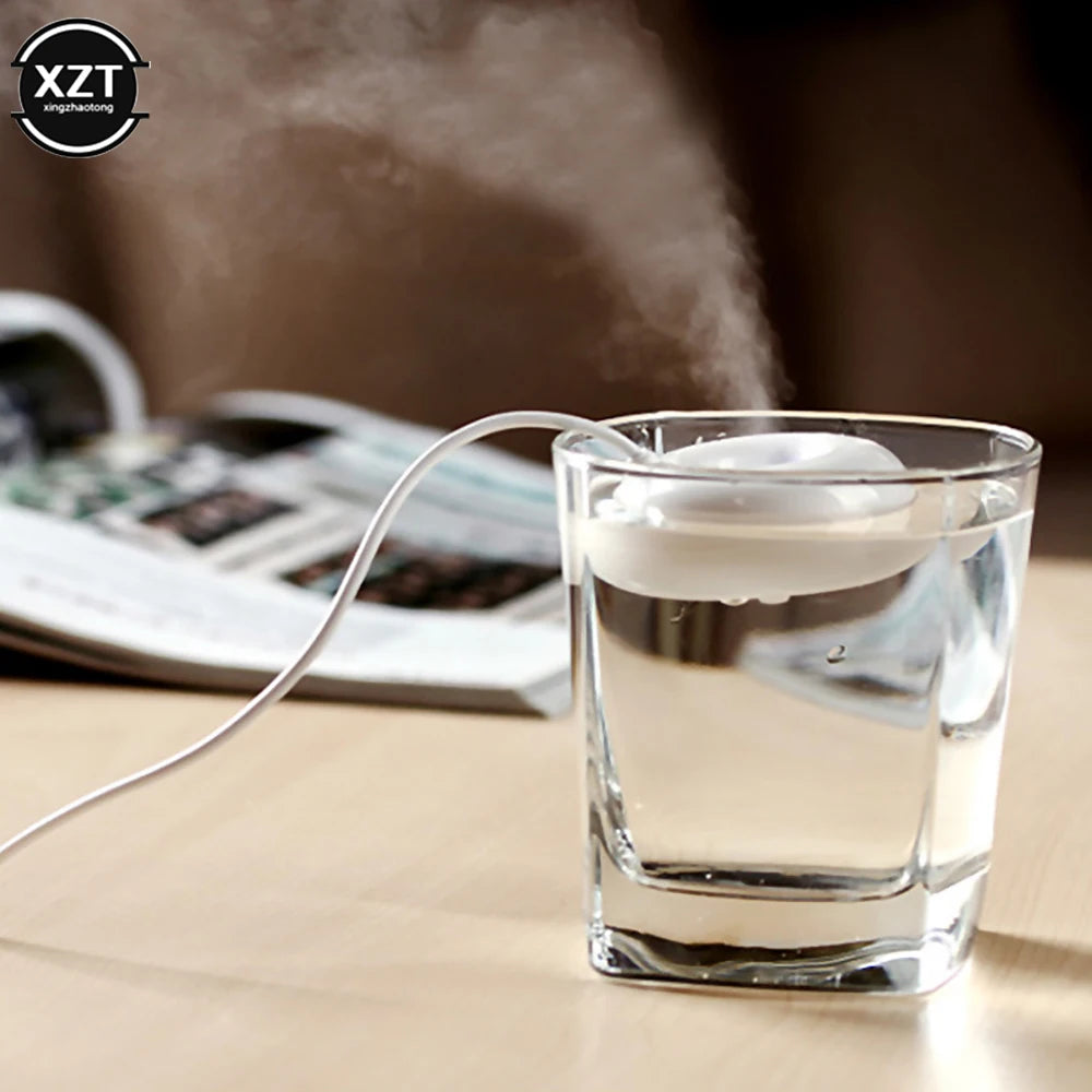 Cute Portable Mini UFO Negative Ion Humidifier USB Air Humidifier Purifier Aroma Diffuser Steam for Home Purifier Diffuser Steam