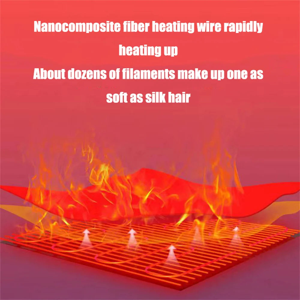 Electric Heating Socks Stretchable Three-speed Temperature Control Winter Warm Ski Socks Outdoor Sports Camping Bike Motorcycle
