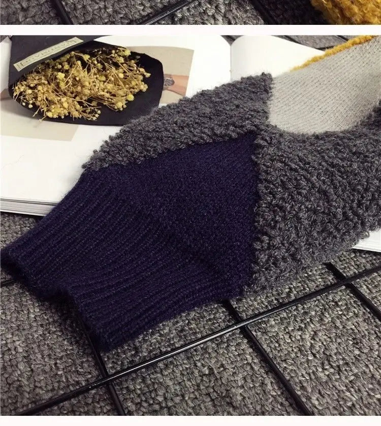 Slouchy Style Sweater Women's Cardigan Loose Autumn and Winter Korean 2023 New Style Outerwear Knitted Jacket Medium Length