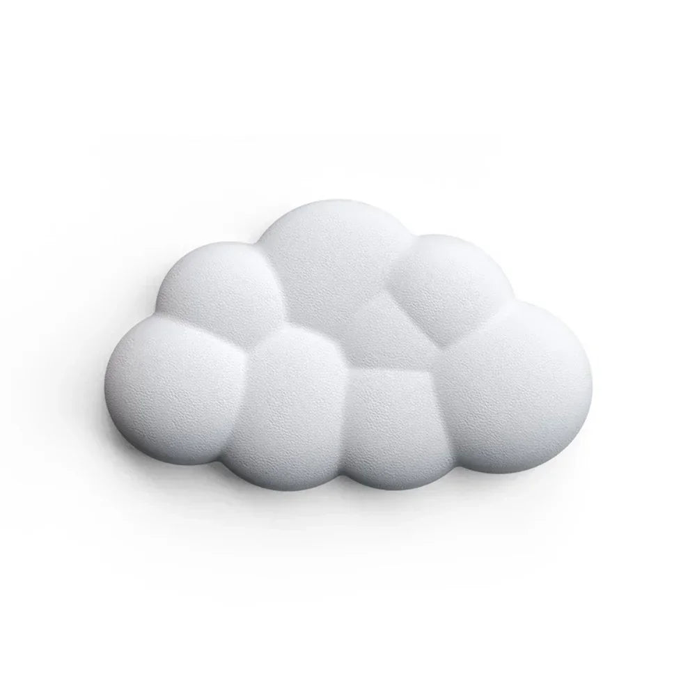 Cloud Shape Wrist Rest Pad Anti-Slip Desk Mat Memory Foam Palm Rest Ergonomic Mouse Pad Typing Wrist Rest Office Accessories