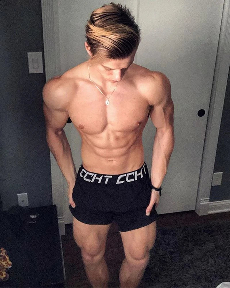 Lightweight Men's Shorts Elasticated Tights Shorts Workout Jogger Casual Slim Beach Shorts Men Shorts