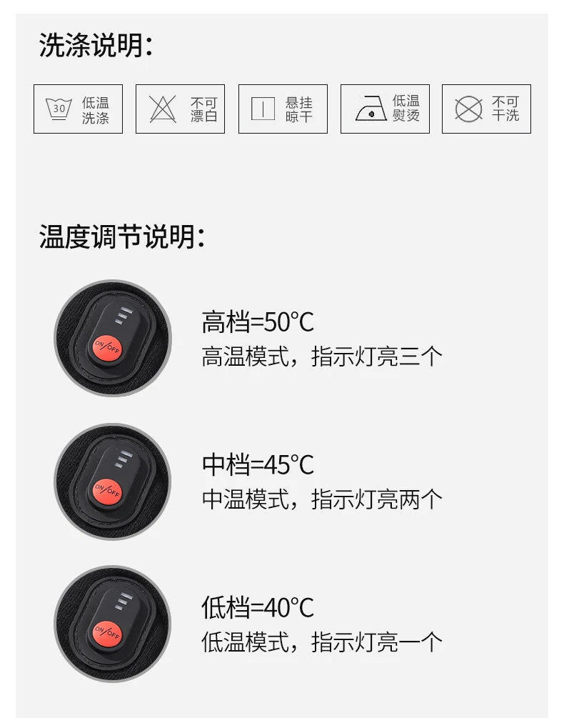 Electric Heated Socks With Battery Case Winter Warm Heating Socks 65℃ Snowmobile Heated Skiing Sock Controllable Buttons outdoor