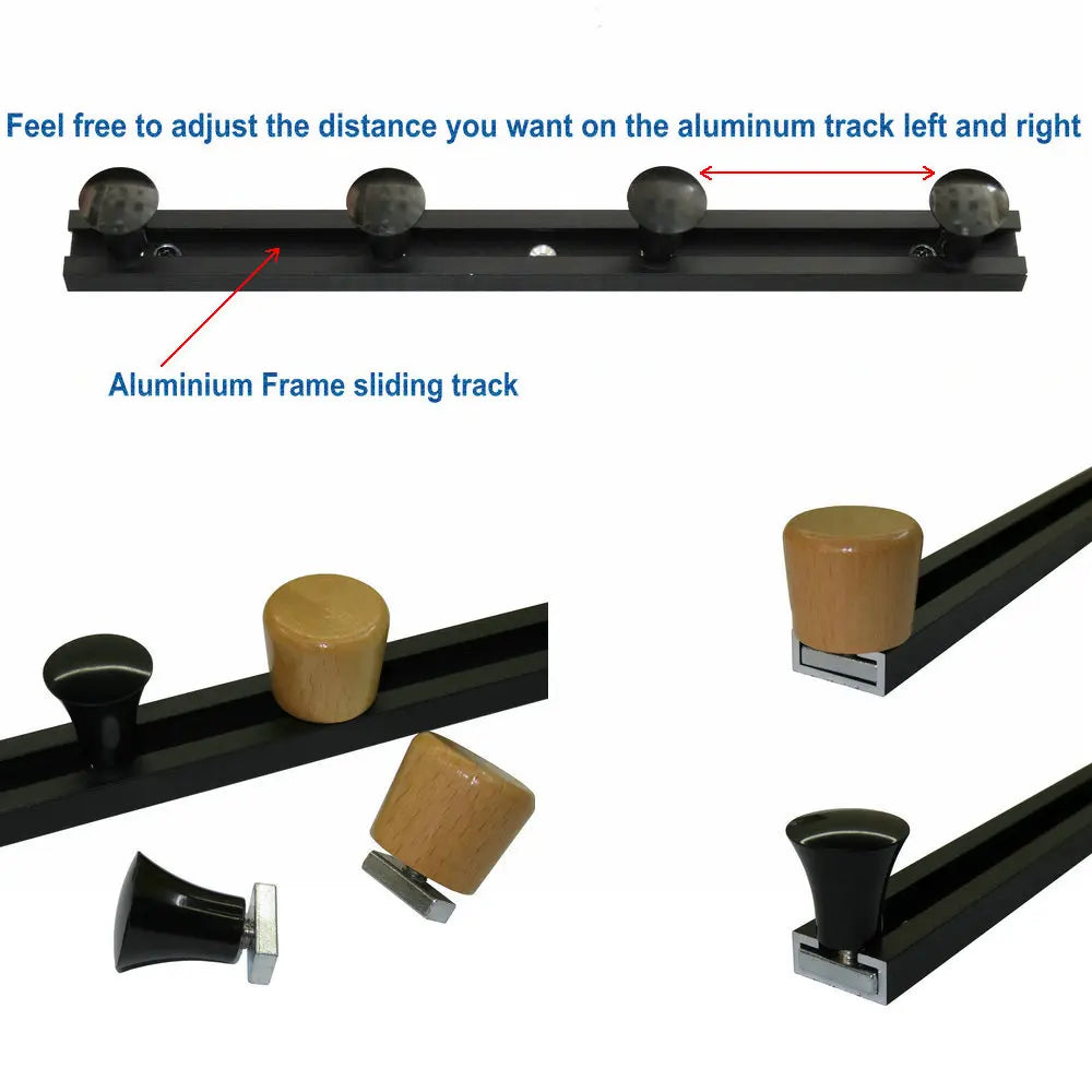 Ski Hanger Wall or Floor Ski Storage Rack Adjustable Spacing Wall Mounted Rack for for Home and Garage Storage
