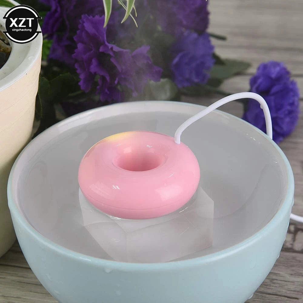 Cute Portable Mini UFO Negative Ion Humidifier USB Air Humidifier Purifier Aroma Diffuser Steam for Home Purifier Diffuser Steam