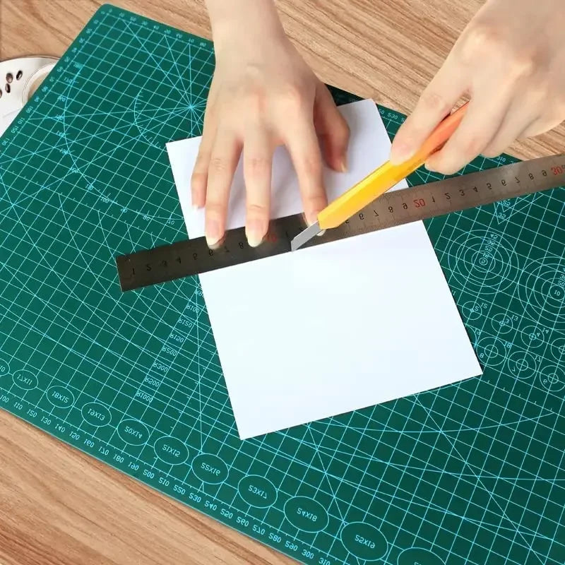A3 A4 A5 PVC Cutting Mat Workbench Patchwork Sewing Manual DIY Knife Engraving Leather Cutting Board Single Side Underlay