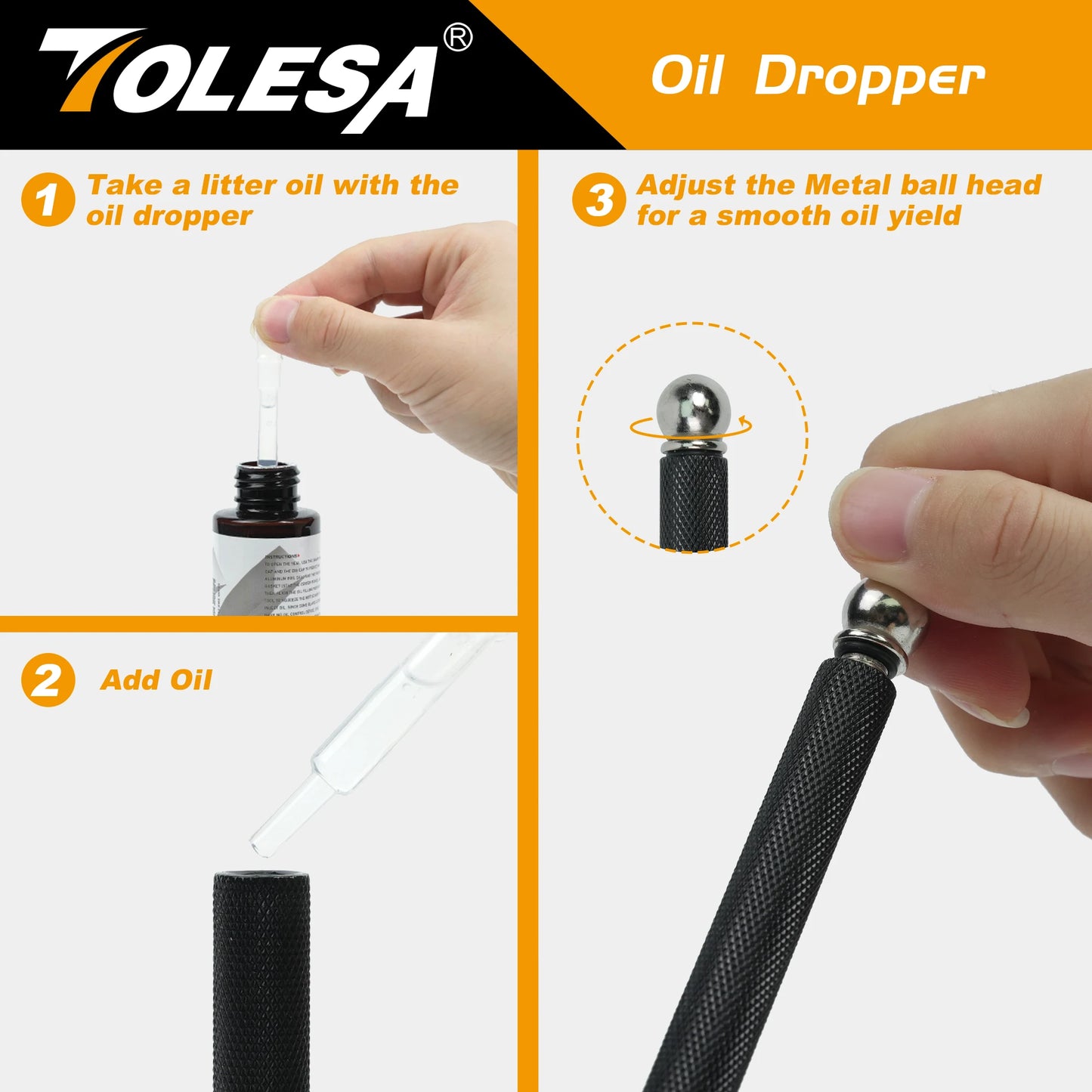 TOLESA Glass Cutter 2mm-20mm Kits, Glass Cutting Tool with Aotomatic Oil Feed and Box, Glass Cutter for Mirrors/Tiles/Mosaic