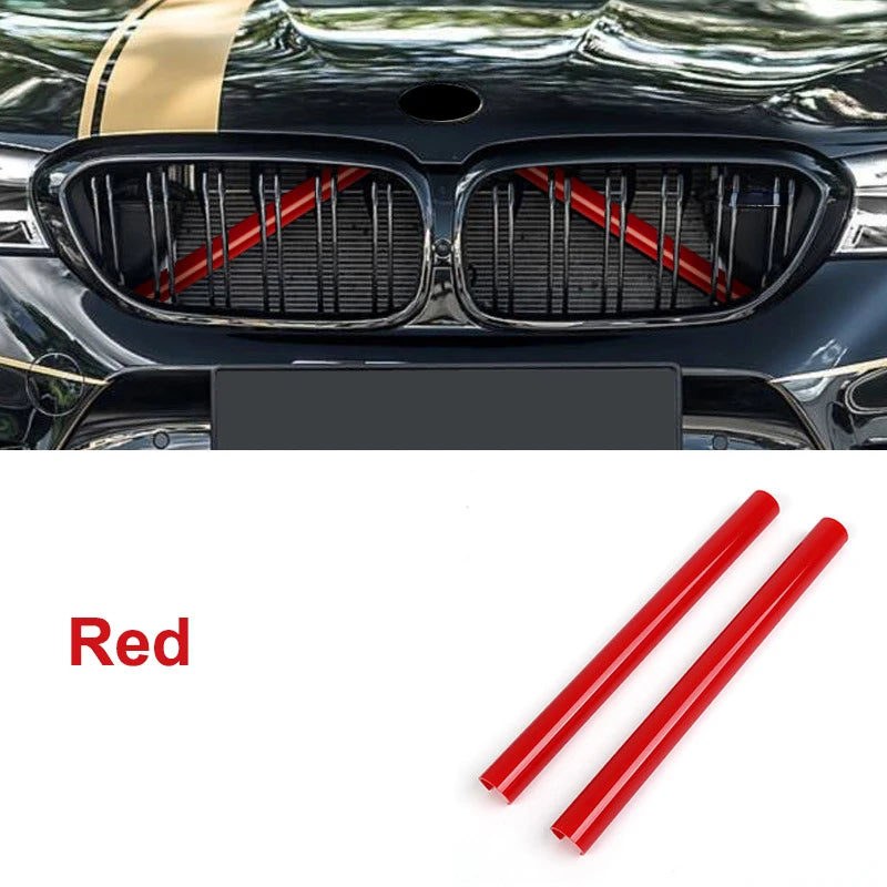 Car Front Grille Trim Strips for BMW F30 F31 F32 F33 F34 F36 F20 F21 F22 F23 G29 Car Sport Styling Decoration Accessories