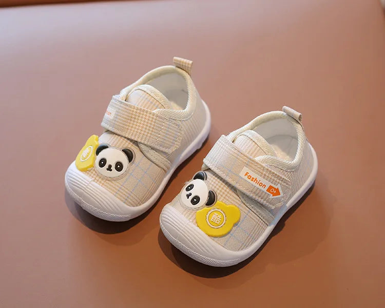 Baby Casual Shoes Breathable Canvas Shoes Infant Baby Girls Boys Soft Bottom Anti Slip First Walkers Toddler Sneakers Prewalker