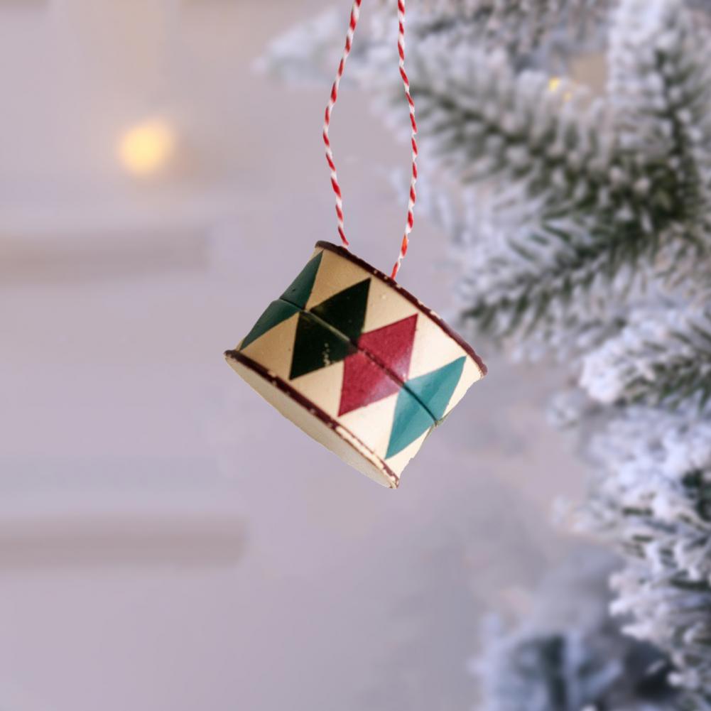 Christmas Pendant Exquisite Santa Claus Soldier Angel Shape Xmas Tree Hanging Ornaments for Festive Decoration