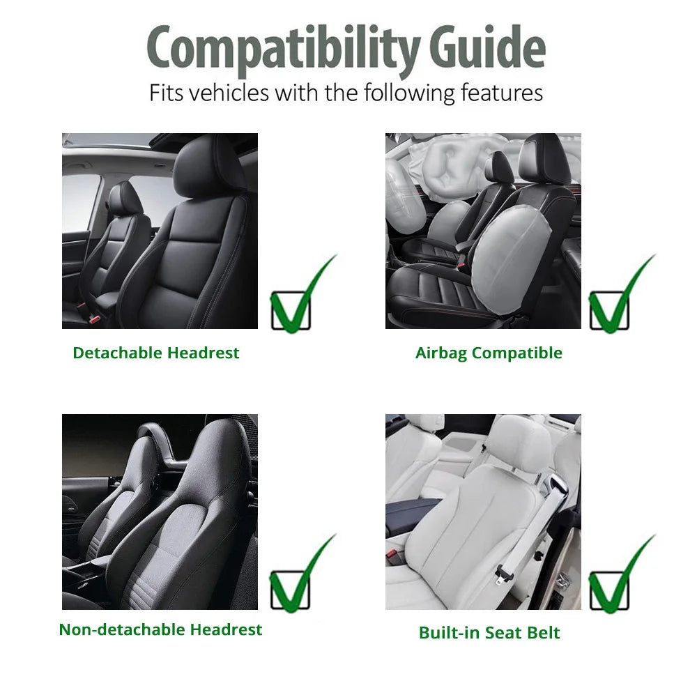 High Quality Waterproof Stain Resistant Car Seat Cover Universal Fit Neoprene Non-Slip Bucket Seat Car Seat Protector